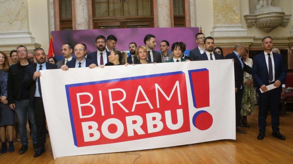 "Biram borbu" spremna za početak kampanje: Traju razgovori o eventualnom kandidatu za gradonačelnika i podeli mandata na beogradskojlisti 11