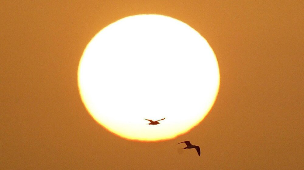 Oblaci prašine i peska iz Sahare prekrili nebo Grčke 1