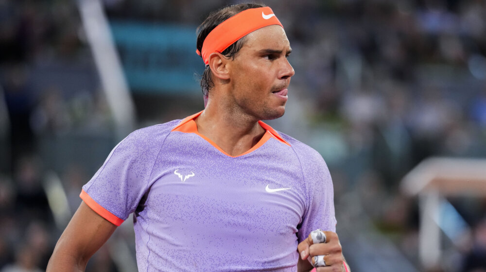Nadal se "osvetio" De Minoru za poraz u Barseloni i plasirao treće kolo mastersa u Madridu (VIDEO) 1