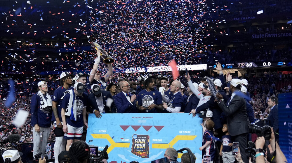 Nezaustavljivi Haskiji: Univerzitet Konektikat odbranio titulu šampiona koledž košarke NCAA 1