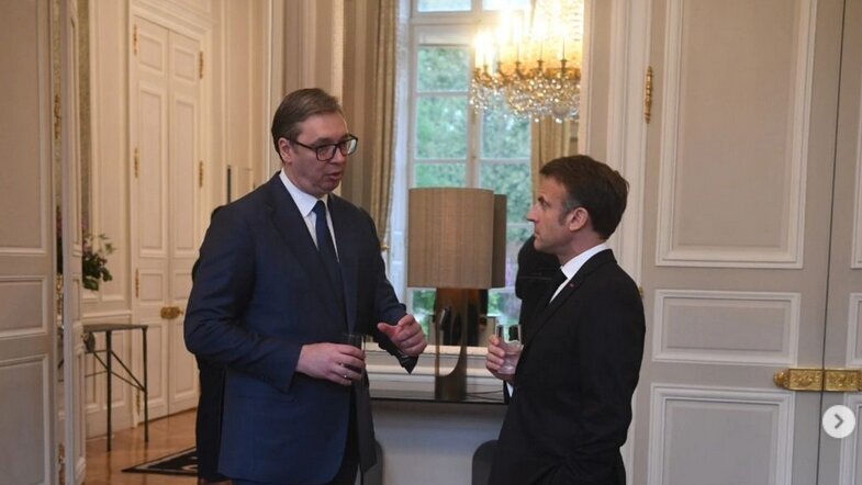 Vučić posle sastanka sa Makronom: Očekujem podršku Francuske u dijalogu s Prištinom i na evropskom putu 1