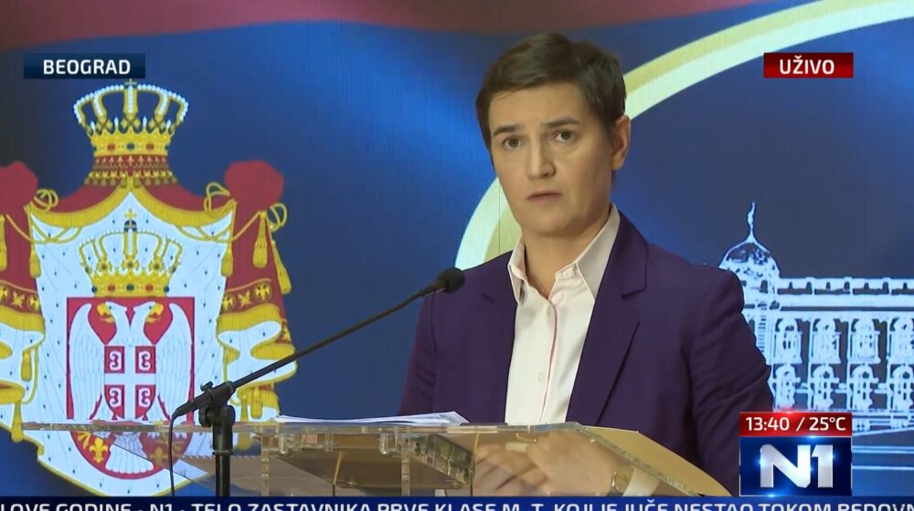 Ana Brnabić o novom zahtevu Srbije protiv nasilja: Vrhunska neodgovornost opozicije, hoće izbore kad Đilas kaže 1
