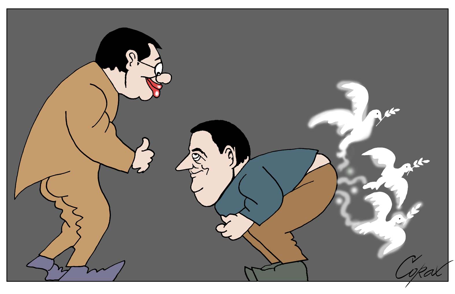 Koje karikature Predraga Koraksića Koraksa su obeležile nedelju za nama? 3