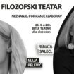 Kuda nas vode neznanje, poricanje, zaborav, da li je solidarnost u nestajanju: Gošća iz Slovenije Renata Selecl u Filozofskom teatru 7