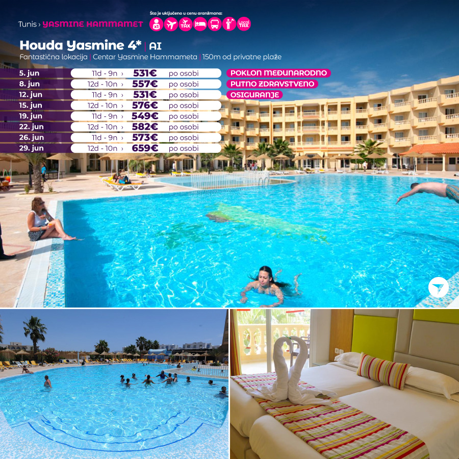 8, 11 ili 12 dana avionom na Afričkom Mediteranu već od 449€: Otkrijte! 24 8, 11 ili 12 dana avionom na Afričkom Mediteranu već od 449€: Otkrijte! 16