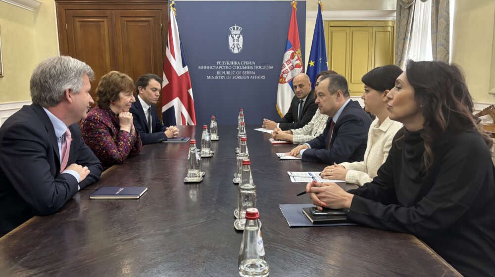 Svi susreti Ivice Dačića i Ketrin Ešton: "I šta onda?" 1