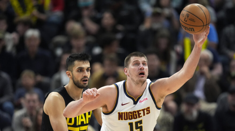 Jokić vodio Nagetse do pobede protiv Jute, Denveru sledi odlučujući meč za prvo mesto na Zapadu 1