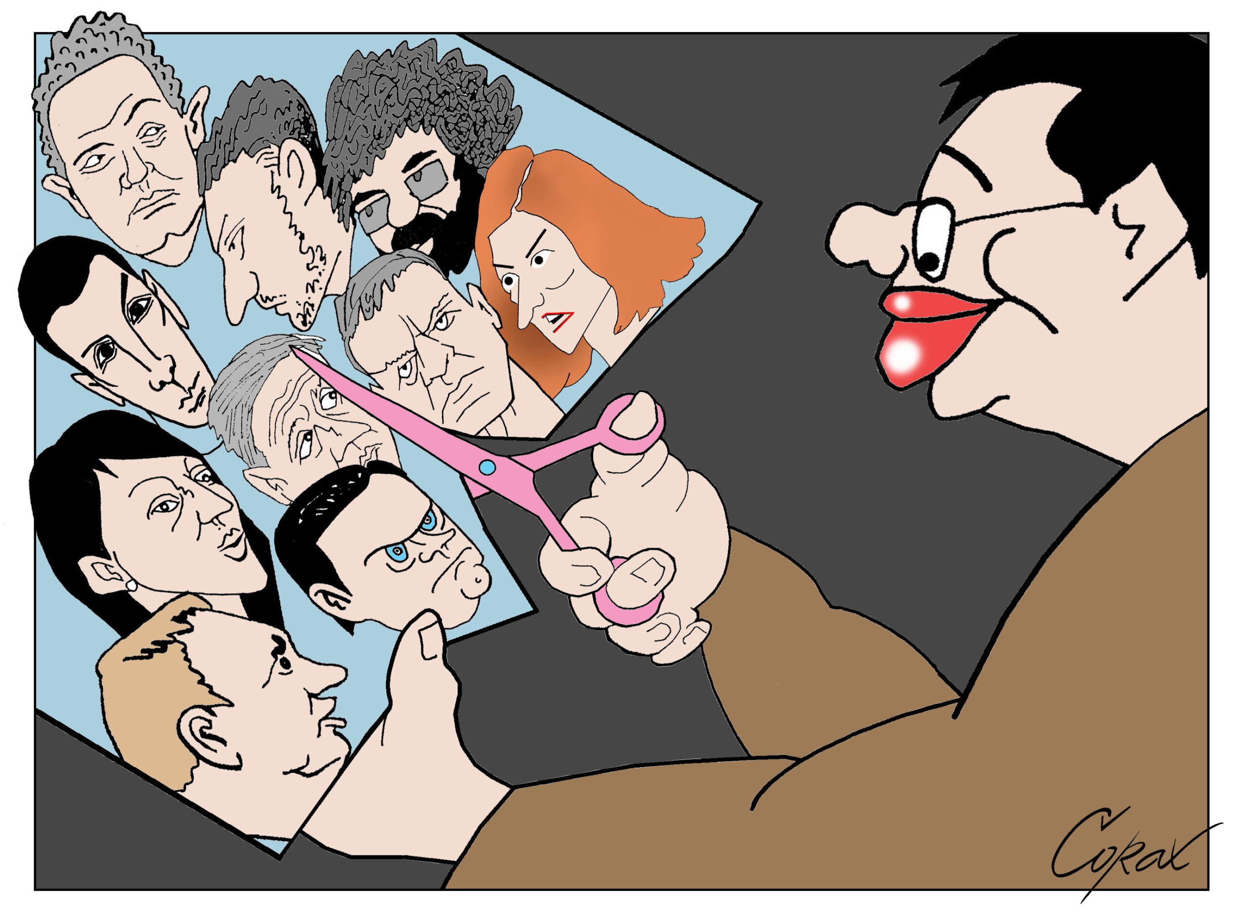 Koje karikature Predraga Koraksića Koraksa su obeležile nedelju za nama? 2