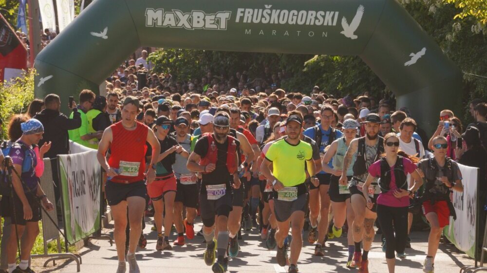Održan Fruškogorski maraton: Više od 11.000 takmičara trčalo na 14 različitih staza 1
