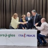 Članovi Proglasa i Glasa Srbije potpisali dogovor u Topoli 7