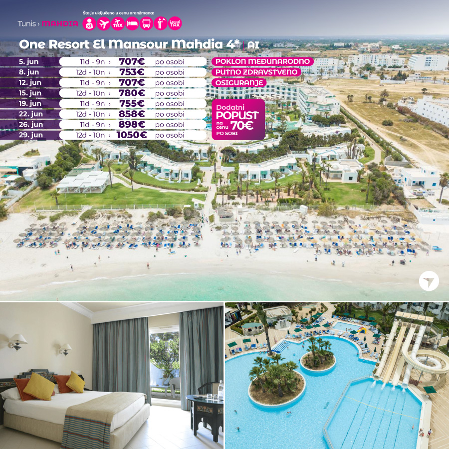 8, 11 ili 12 dana avionom na Afričkom Mediteranu već od 449€: Otkrijte! 6 8, 11 ili 12 dana avionom na Afričkom Mediteranu već od 449€: Otkrijte! 2