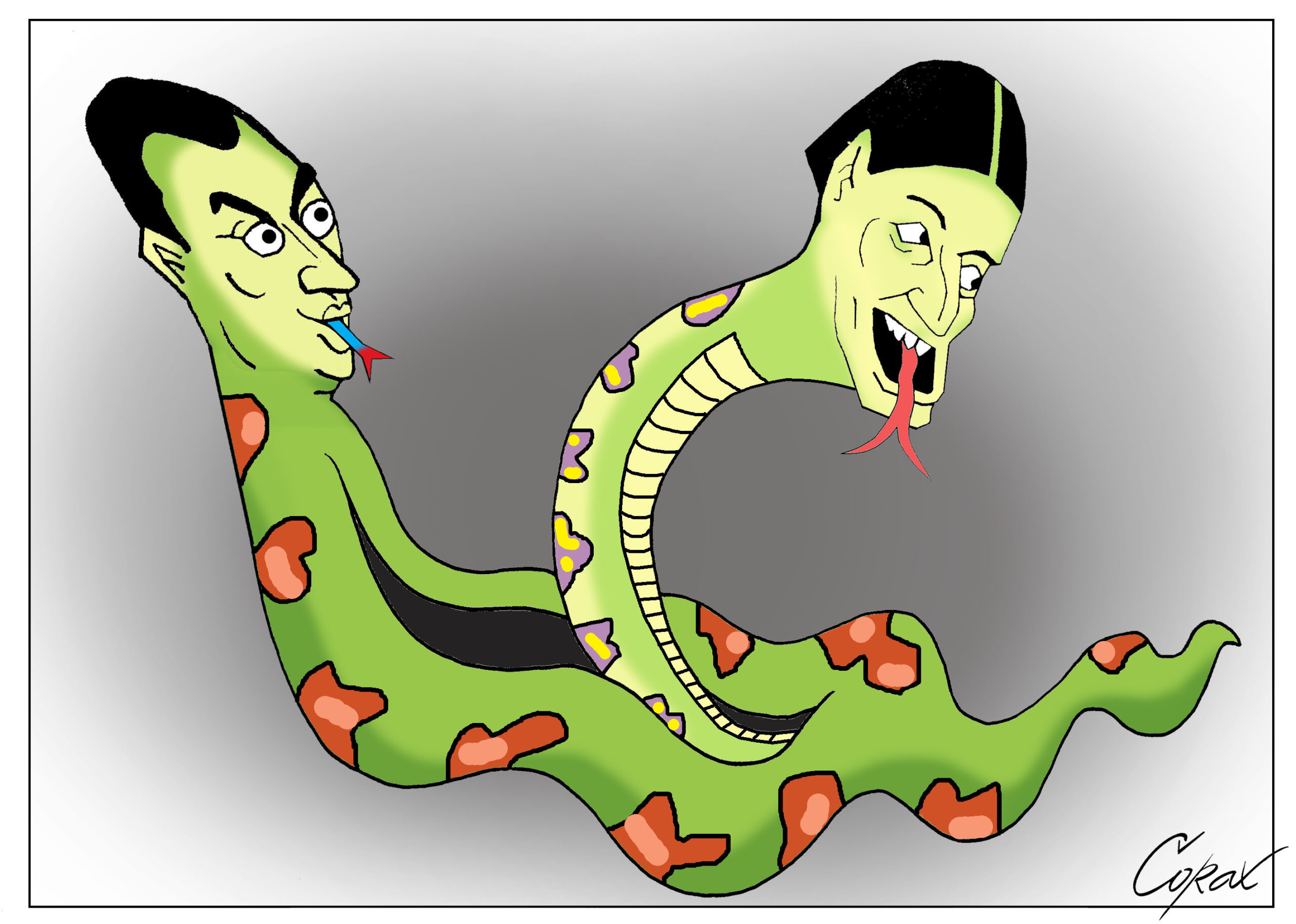 Koje karikature Predraga Koraksića Koraksa su obeležile nedelju za nama? 5