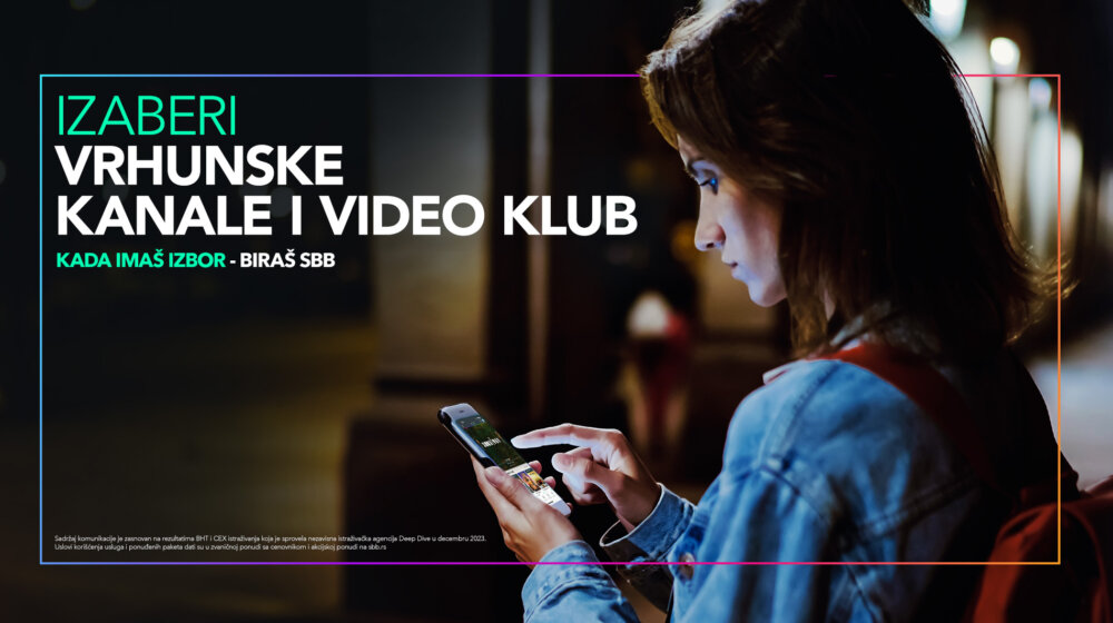 SBB: Agencija Deep Dive potvrdila da korisnici imaju najpouzdaniji internet i najbolje korisničko iskustvo 1