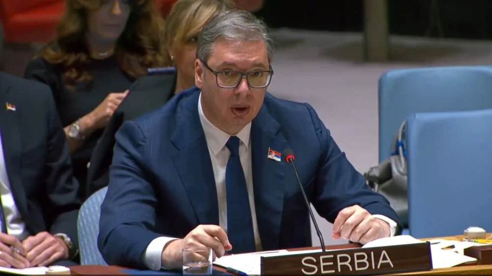 Vučić na sednici Saveta bezbednosti UN o Kosovu: Srbi sve ispunili, formiranje ZSO se "ne nazire ni na horizontu" 9
