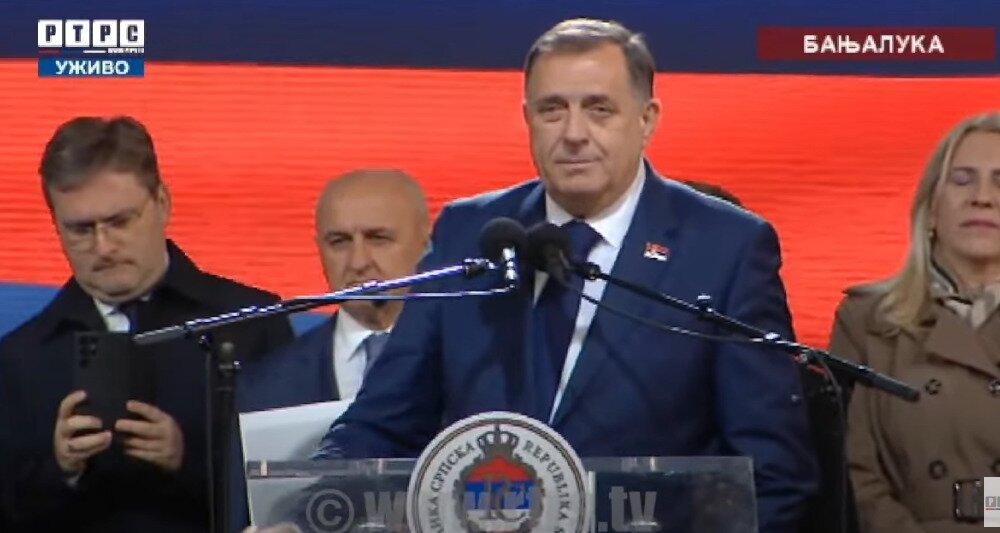 Milorad Dodik na skupu u Banjaluci: Da je pravde bili bismo deo Srbije, Beograd je naš glavni grad 1