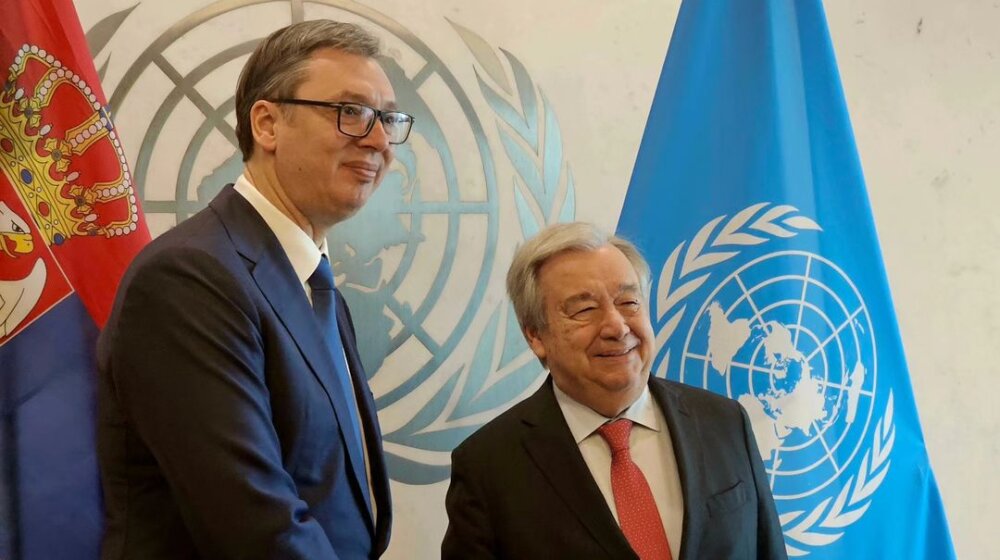 Vučić razgovarao sa Guterešom o rezoluciji o Srebrenici 1