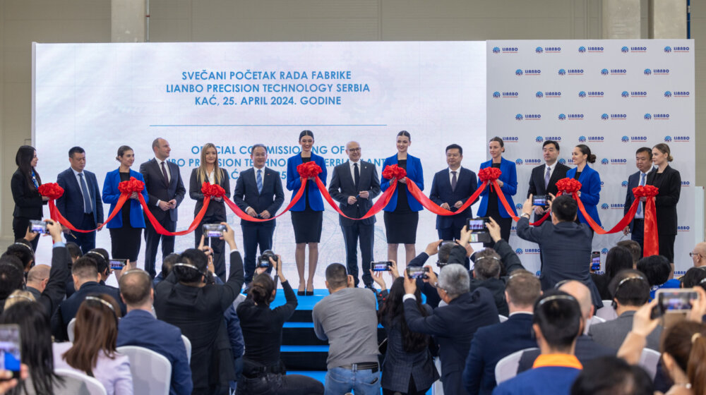 Otvorena fabrika kineske kompanije "Lianbo" u Kaću, radna mesta za oko 500 ljudi 1