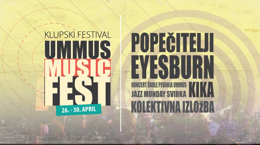 „Kika”, „Popečitelji” i „Eyesburn” na trećem prolećnom mini klupskom festivalu muzike, kulture i umetnosti: Počinje UMMUS fest u Kragujevcu 1