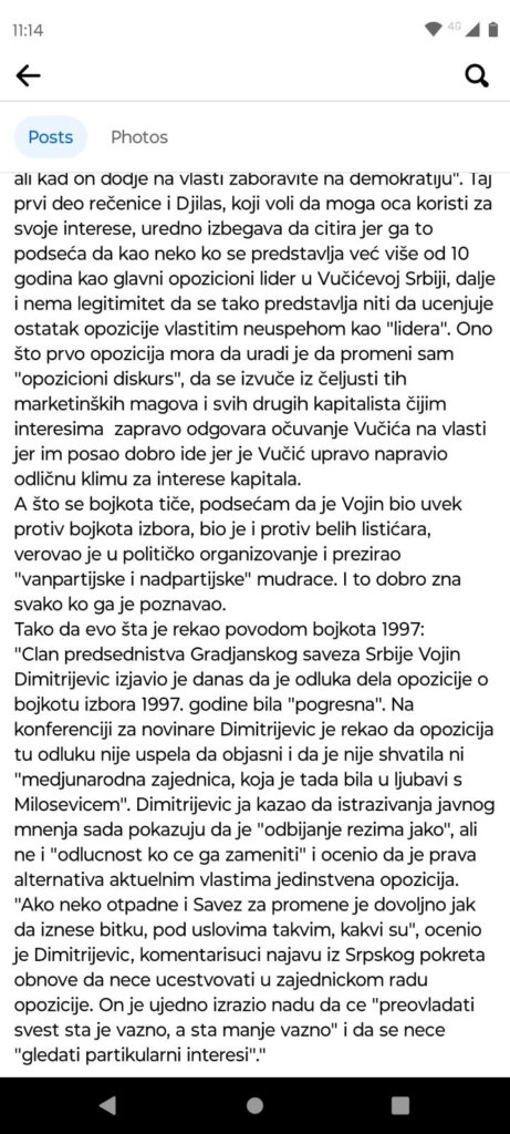 Šta sin Vojina Dimitrijevića i član ZLF kaže o bojkotu izbora? 3 Šta sin Vojina Dimitrijevića i član ZLF kaže o bojkotu izbora? 3