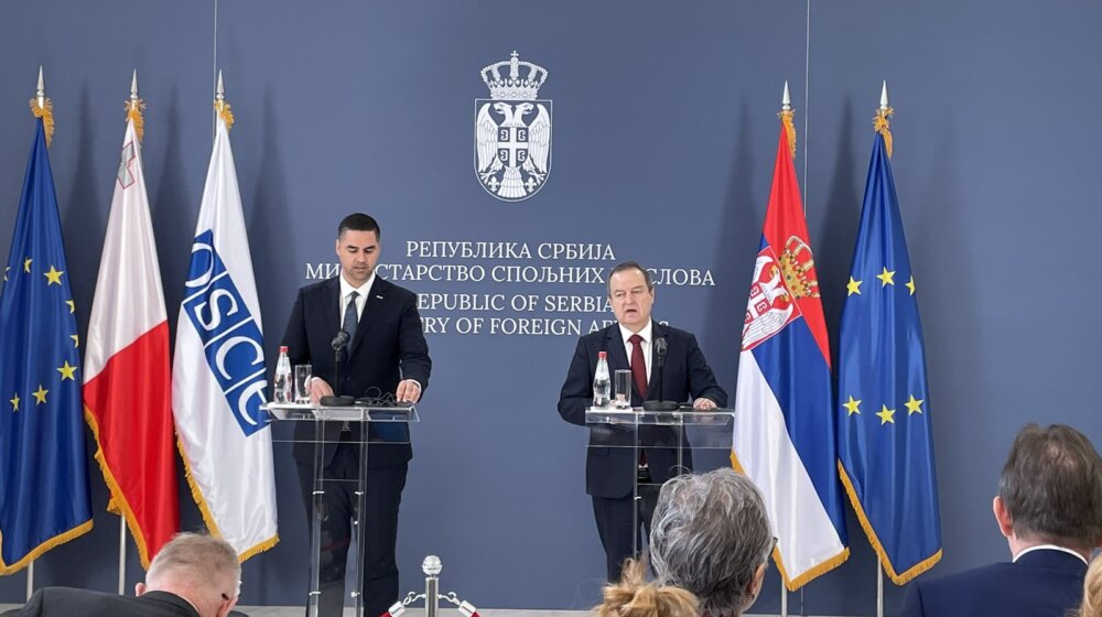 Jan Borg, predsedavajući OEBS-a, pohvalio Srbiju zbog spremnosti na saradnju 1