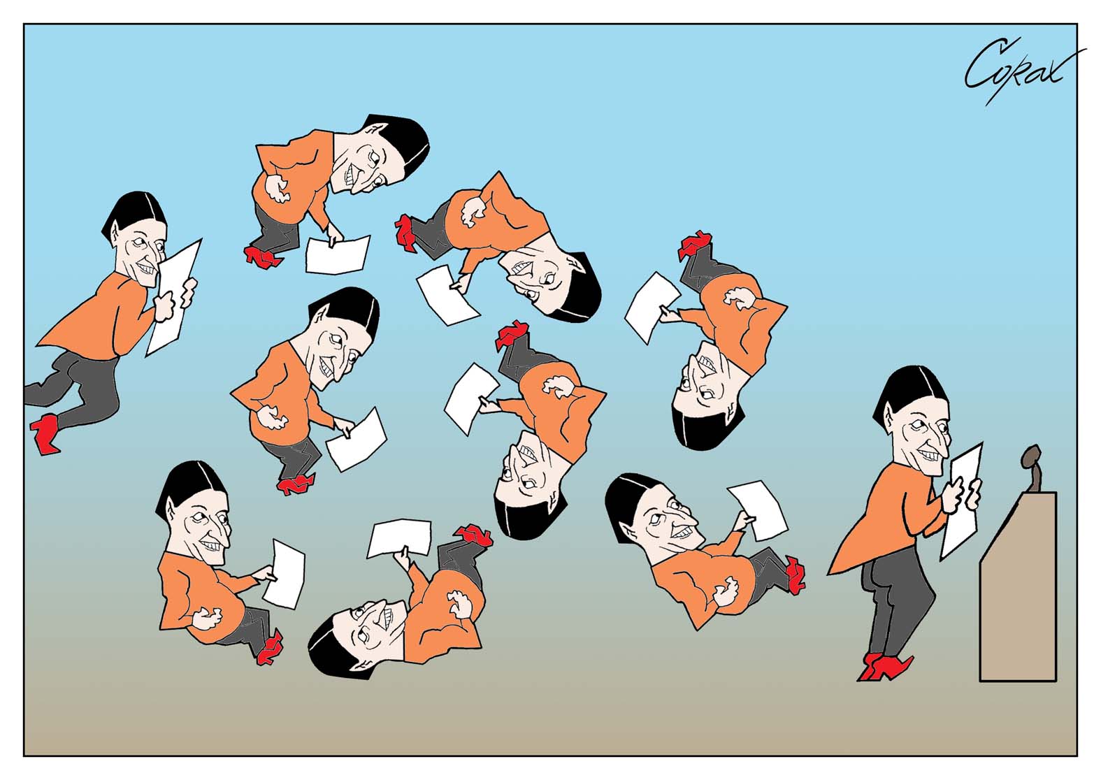 Koje karikature Predraga Koraksića Koraksa su obeležile nedelju za nama? 6