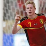 De Brujne u svojoj 255. utakmici dao prvi gol glavom u Premijer ligi, a prvi inače bio mu je na meču sa Srbijom (VIDEO) 2