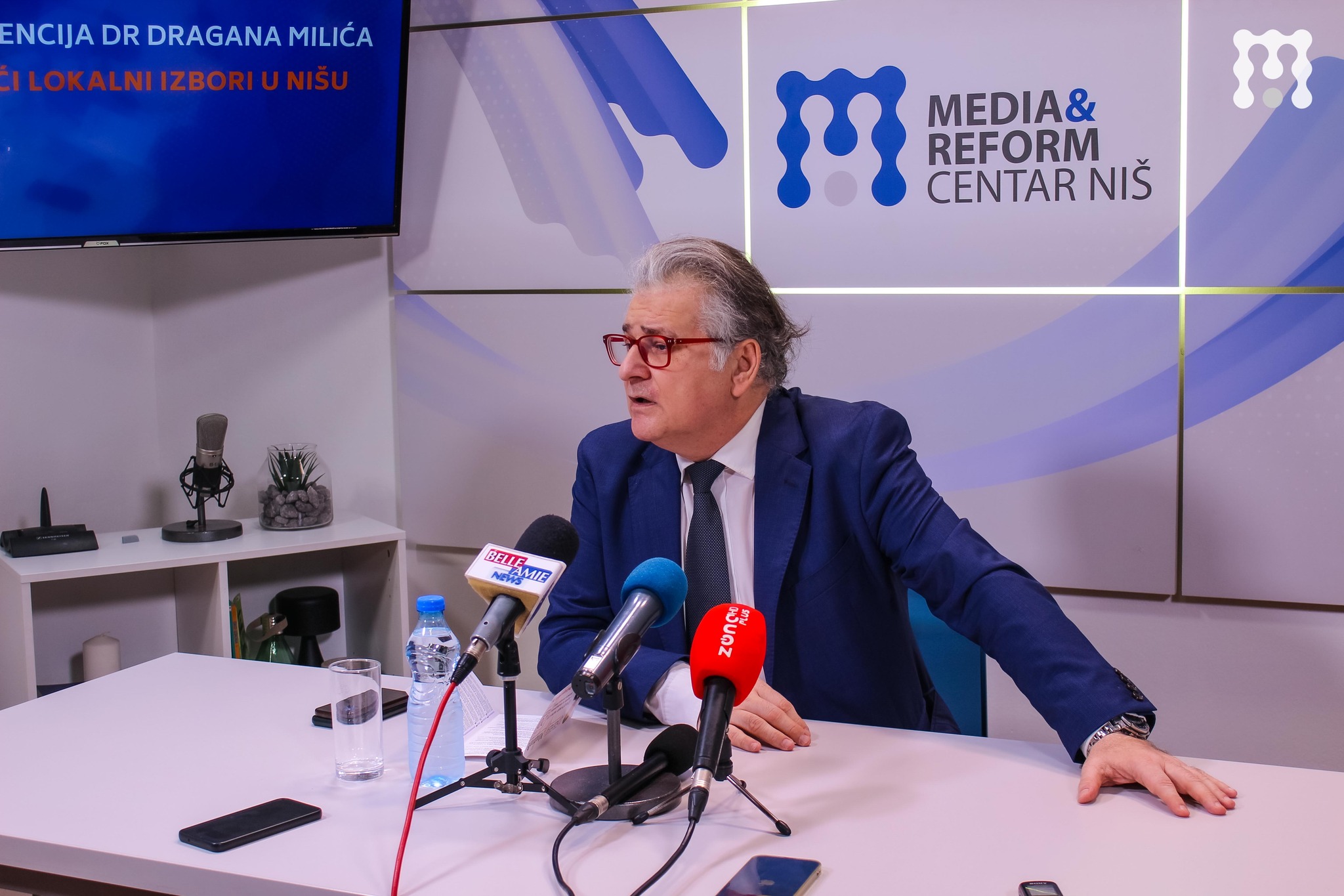 Dragan Milić "Najzreliji za promenu vlasti u Srbiji je grad Niš": Dr Dragan Milić najavio izlazak na lokalne izbore u tom gradu 2