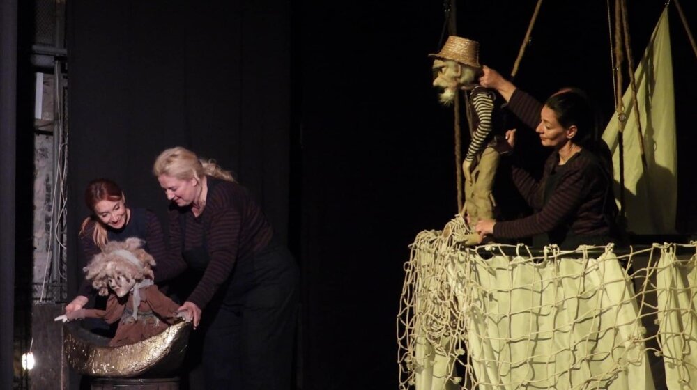 Pete festivalske večeri, u Zaječaru nastupilo Pozorište lutaka iz Niša predstavom "Bajka o ribaru i ribici” 1