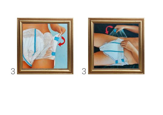 Ekskluzivni model pelena za odrasle „Prol et” na izložbi “Uputstvo za upotrebu” 1