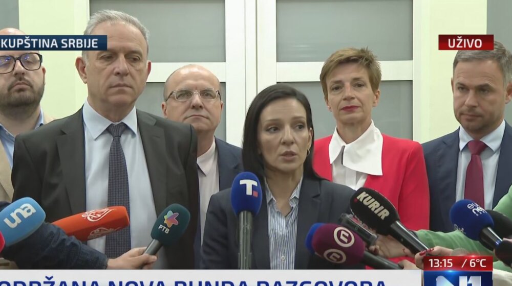 (VIDEO) Marinika Tepić posle sastanka kod Brnabić: Saopštićemo odluku o učešću na beogradskim izborima u petak 1