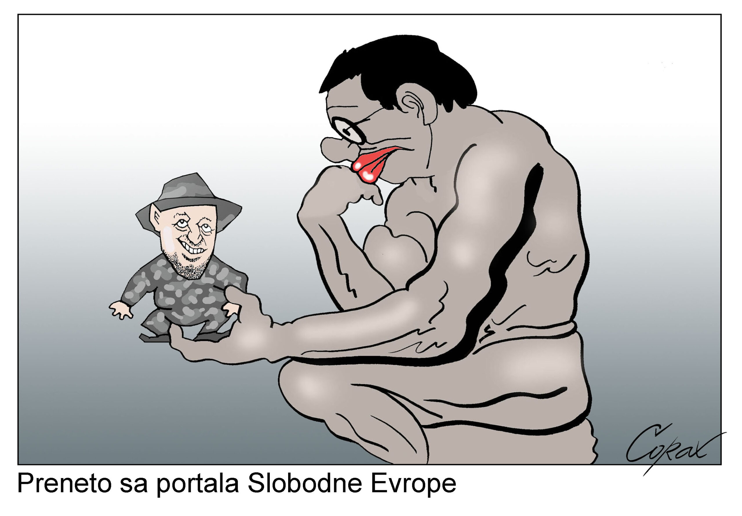 karikature Predraga Koraksića Koraksa