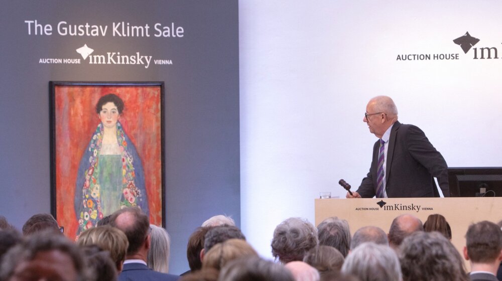 klimt aukcija