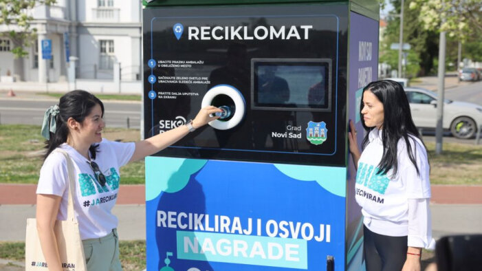 Reciklomati u Novom Sadu na pet lokacija: Odlaganje plastičnih flaša i limenki biće nagrađivano simboličnim poklonima 1