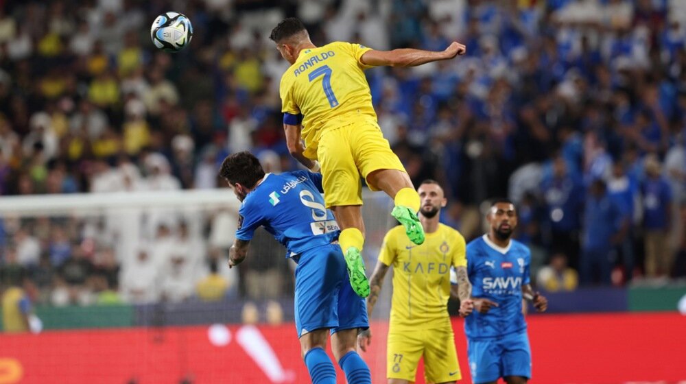 Saudijski Superkup u Abu Dabiju: Al Hilal uvećava svetski rekord i bez Mitrovića, crveni karton Kristijanu Ronaldu (VIDEO) 1