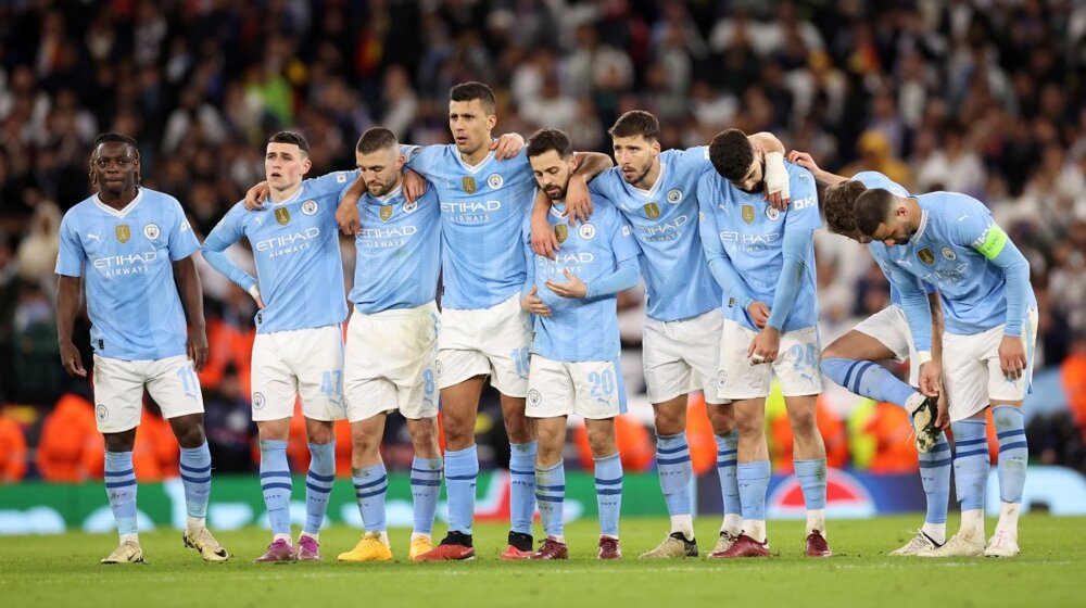 Slaba uteha: Mančester siti sišao sa evropskog trona, a izjednačio klupski rekord od 103 godine 1