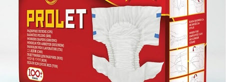 Ekskluzivni model pelena za odrasle „Prol et” na izložbi “Uputstvo za upotrebu” 2