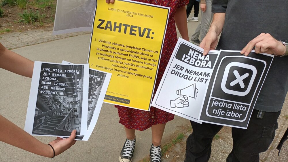 Filozofski fakultet Novi Sad: Blokirani izbori za Studentski parlament, studenti traže promenu izbornih uslova 3