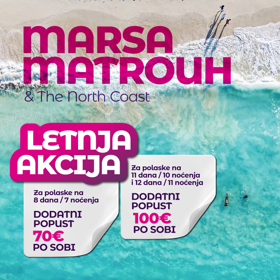 Ovo nije letovalište nego Raj na Zemlji! „Marsa Matrouh“ 1