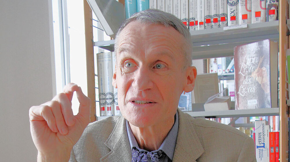 Ruse u Francuskoj sada gledaju kao Srbe devedesetih: Andrej Sergejevič Makin, francuski pisac i akademik ruskog porekla, gost 16. “Molijerovih dana” 1