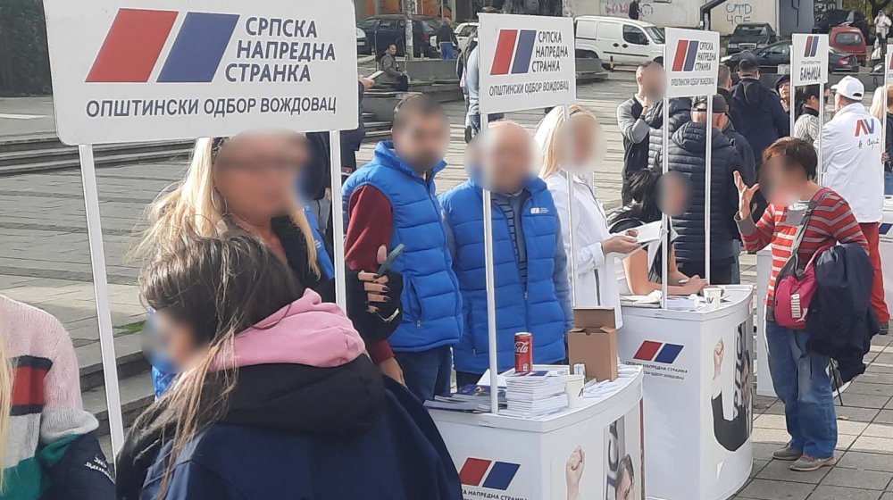 štandovi sns izbori