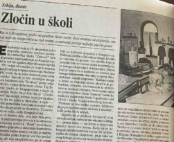 Ekspolozija koja i danas odjekuje nije bila dovoljna opomena: Kako je 1991. oružje "ušlo" u škole i tu "ostalo" zauvek 9