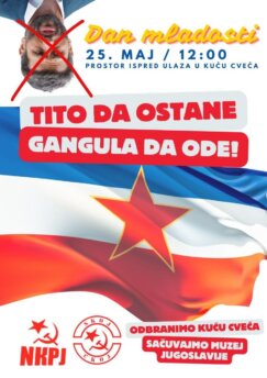 skoj SKOJ poziva na protest ispred Kuće cveća: "Tito da ostane, Gangula da ode" 3