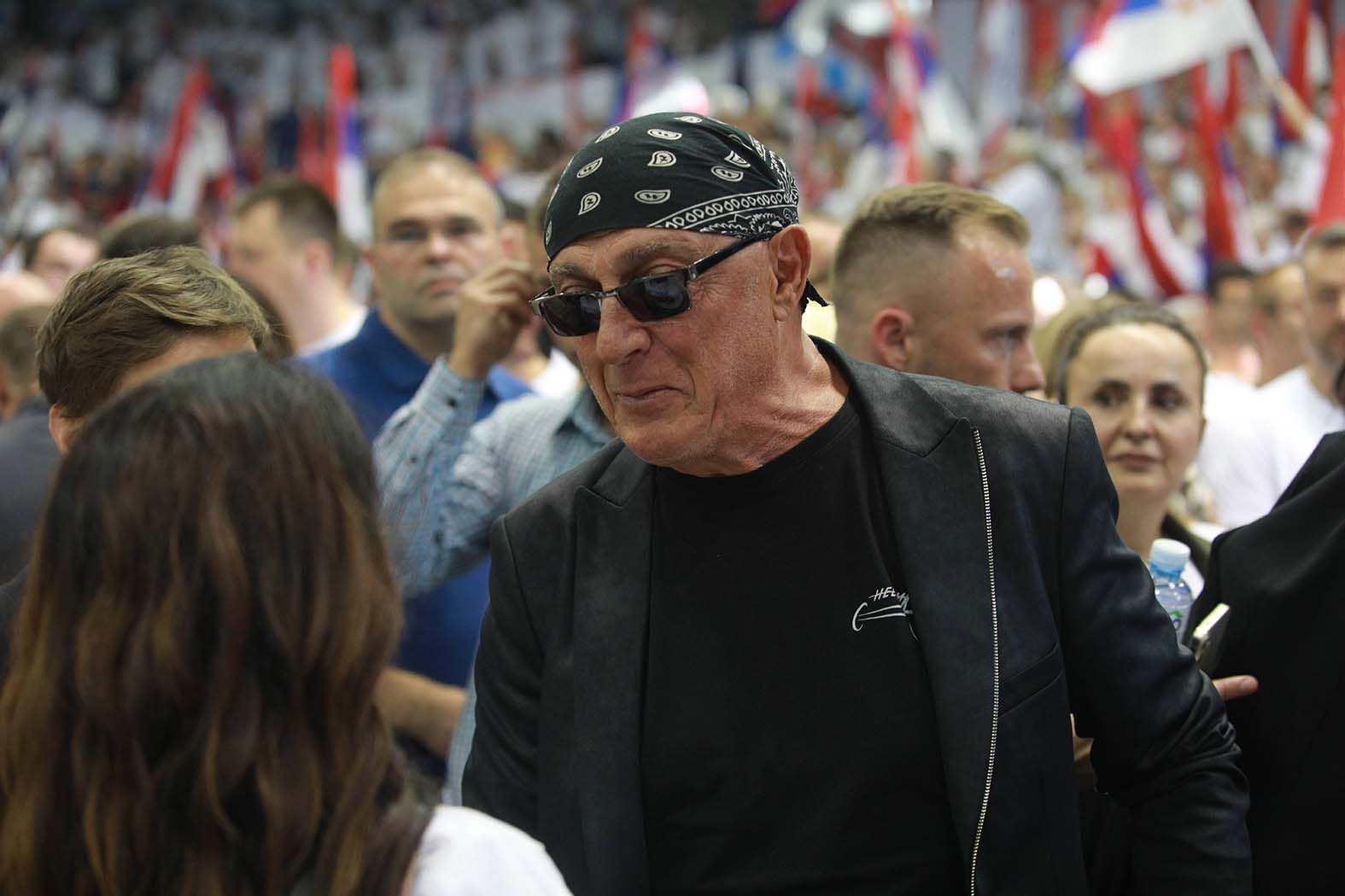 (FOTO) Kako je izgledao završni miting SNS u Beogradu: Na tribini Danilo Vučić 5