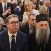 Vučić u Hramu Svetog Save zatražio blagoslov od patrijarha Porfirija, pre puta u Njujork 15