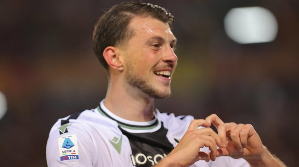 Lazar Samardžić strelac u pobedi Udinezea protiv Lečea 1