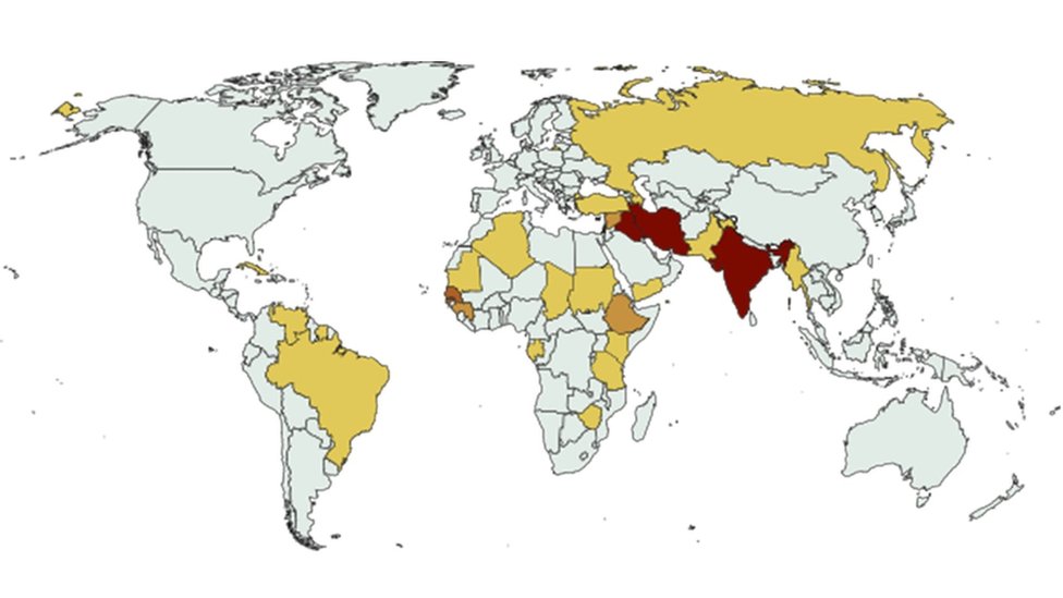 2023 shutdowns map