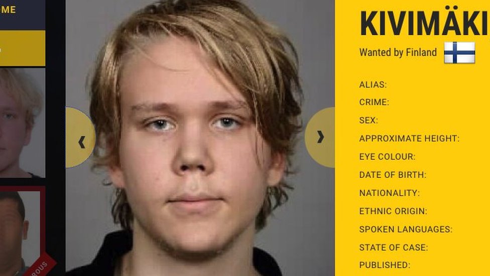 Zikil: Od tinejdžera hakera do jednog od najtraženijih kriminalaca u Evropi 1 Stranica Europola za Julijusa Kivimakija