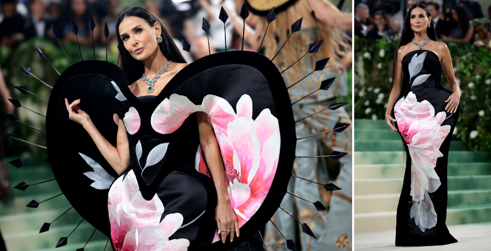 Demi Mur na Met Gala događaju 2024.