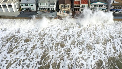 Klimatske promene: Okeani se menjaju pod rekordno visokim temperaturama 1 Sea flooding in California