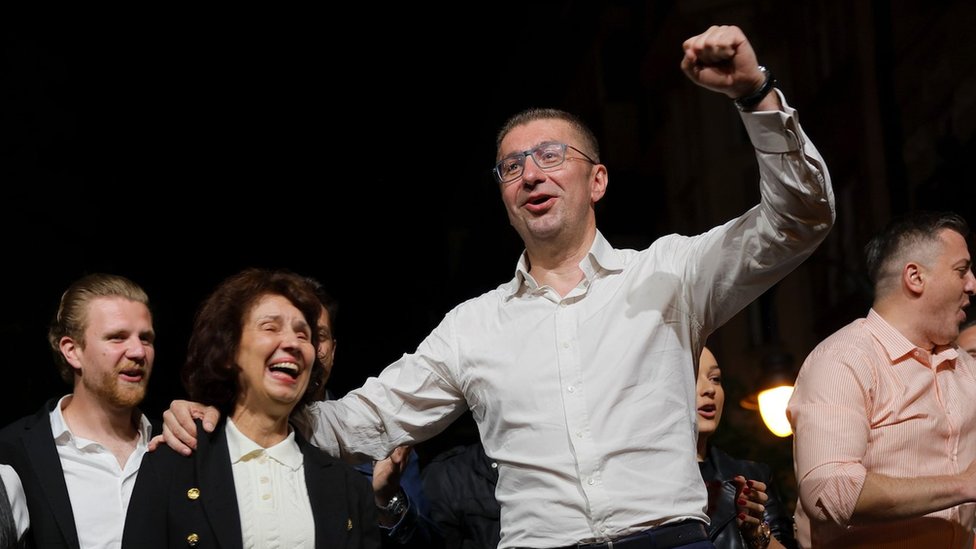 Izbori u Severnoj Makedoniji: Politički zemljotres za povratak u prošlost ili novu nadu 1 Skoplje, 8. maj 2024.